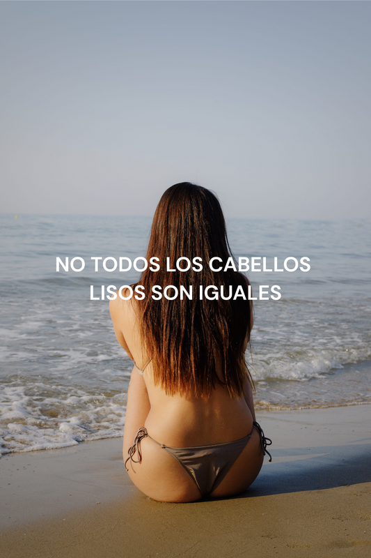 Cuidado del pelo liso según su forma y porosidad