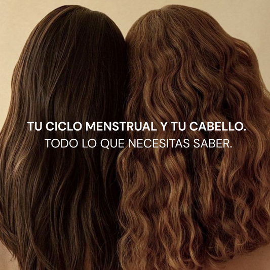Tu ciclo menstrual y tu cabello: todo lo que necesitas saber.
