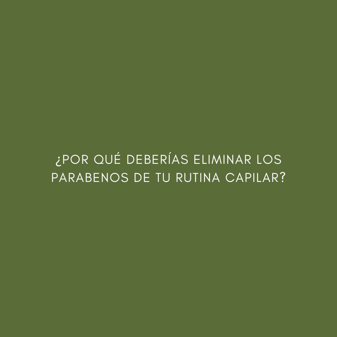 ¿Por qué son "malos" los parabenos?