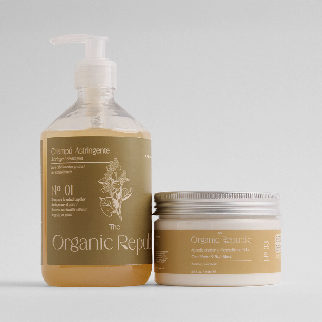 Rutina detox para raíces grasas