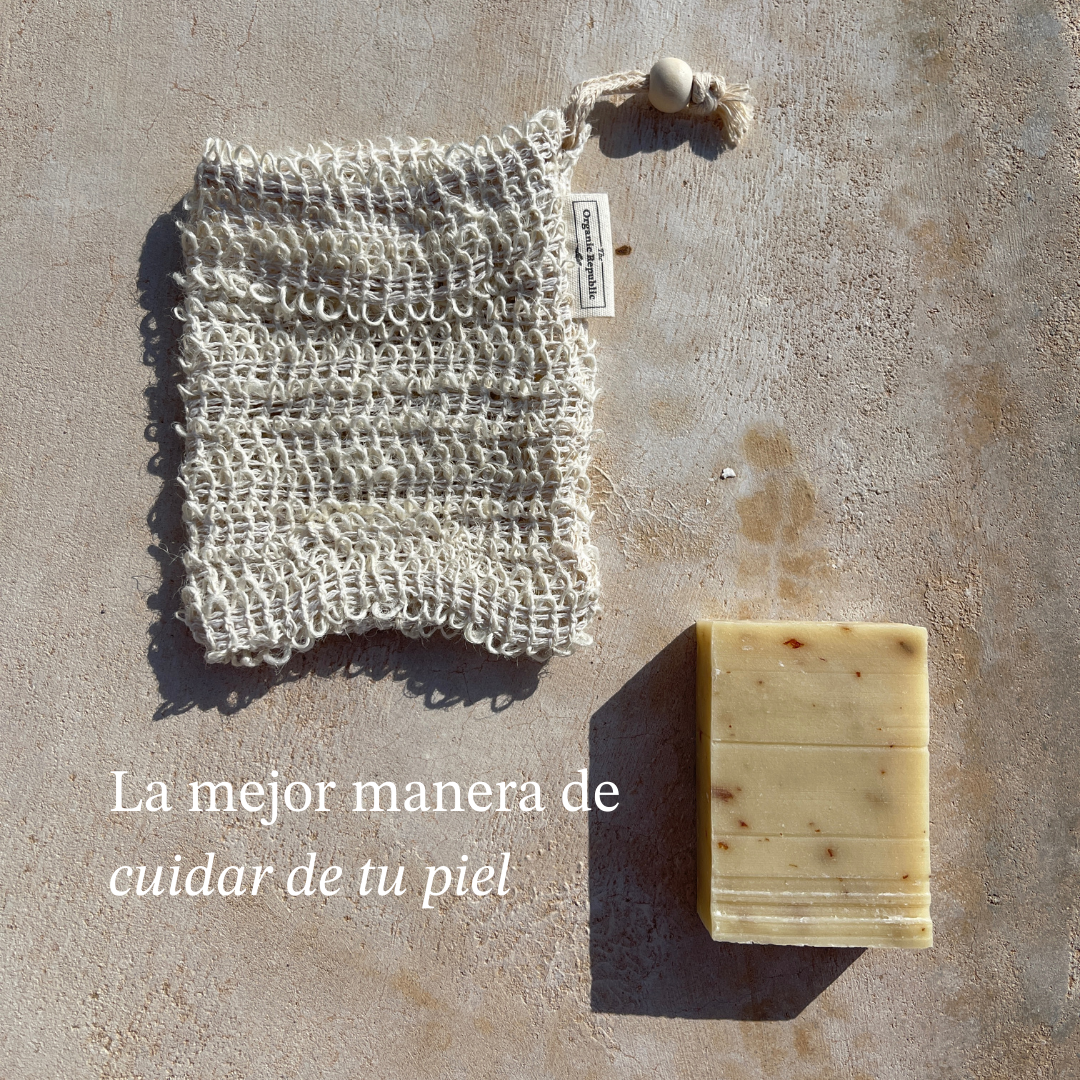 Bolsita de sisal para jabones