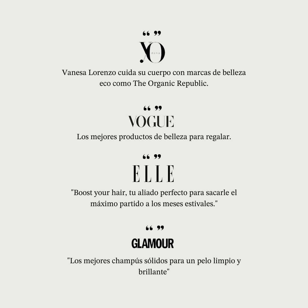 Champú astringente sólido