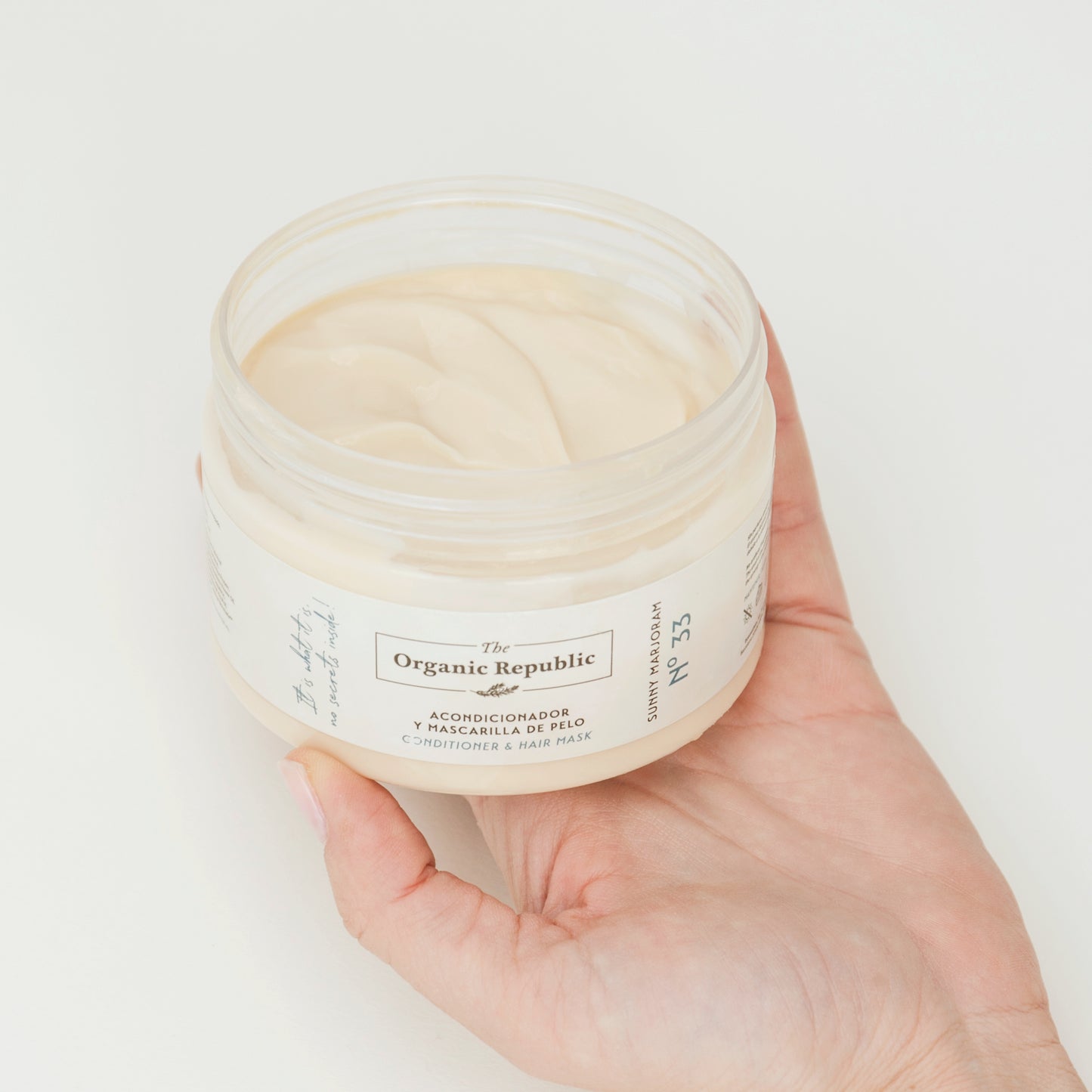 Acondicionador y mascarilla de pelo nutritiva y desenredante - The Organic Republic