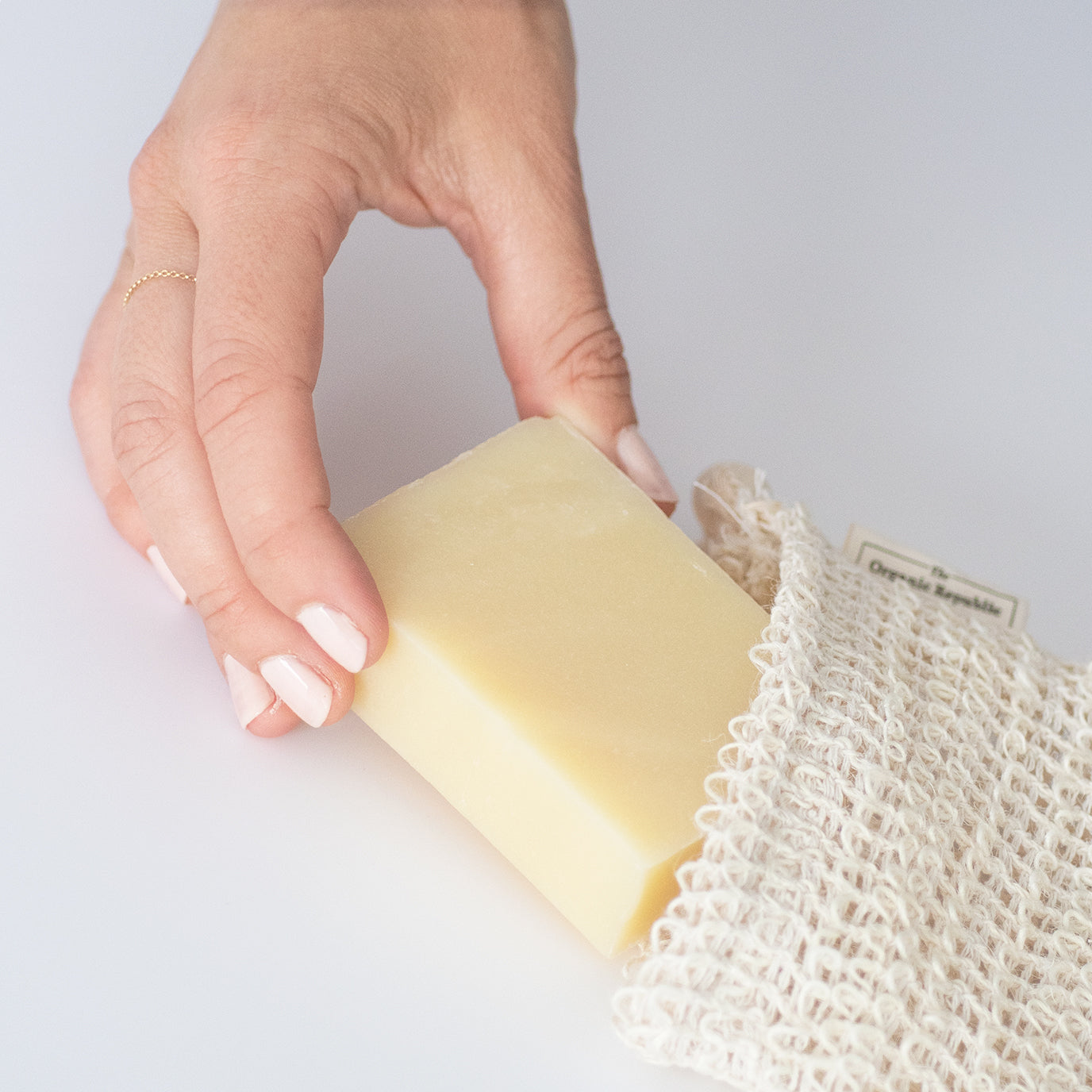 Bolsita de sisal para jabones - The Organic Republic