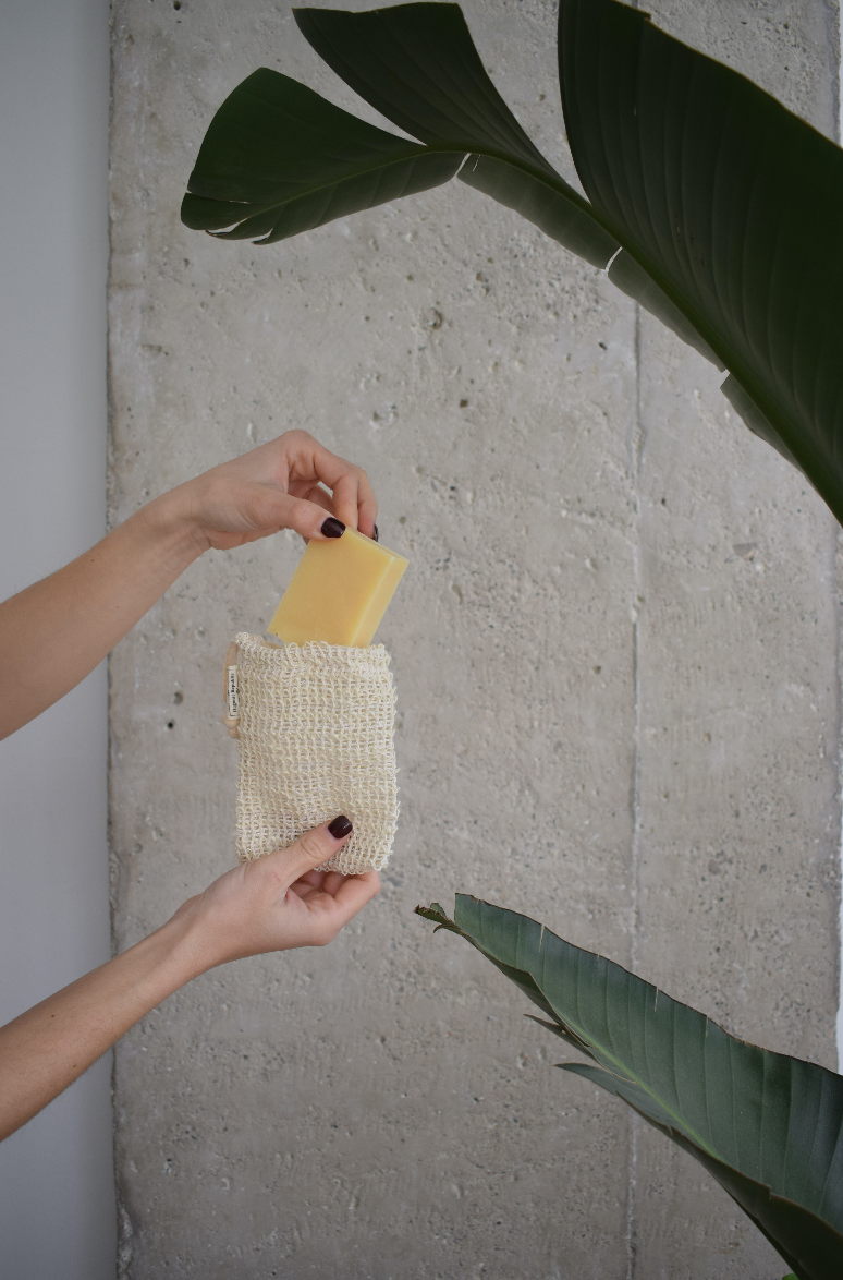 Bolsita de sisal para jabones - The Organic Republic