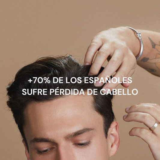 Más del 70% de los españoles sufre pérdida de cabello
