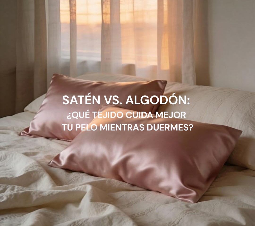 Satén vs. algodón: ¿qué tejido cuida mejor tu pelo mientras duermes?