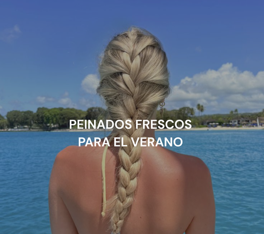 Peinados frescos para llevar estos meses sin dañar el cabello.