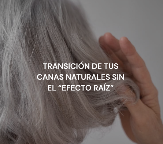 Cómo hacer la transición a tus canas naturales sin el “efecto raíz”