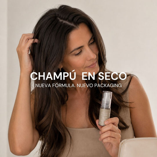 Champú en seco natural: cabello limpio en 30 segundos sin talco ni aerosol