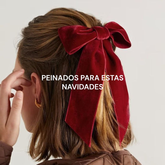 Peinados navideños fáciles para estas fiestas