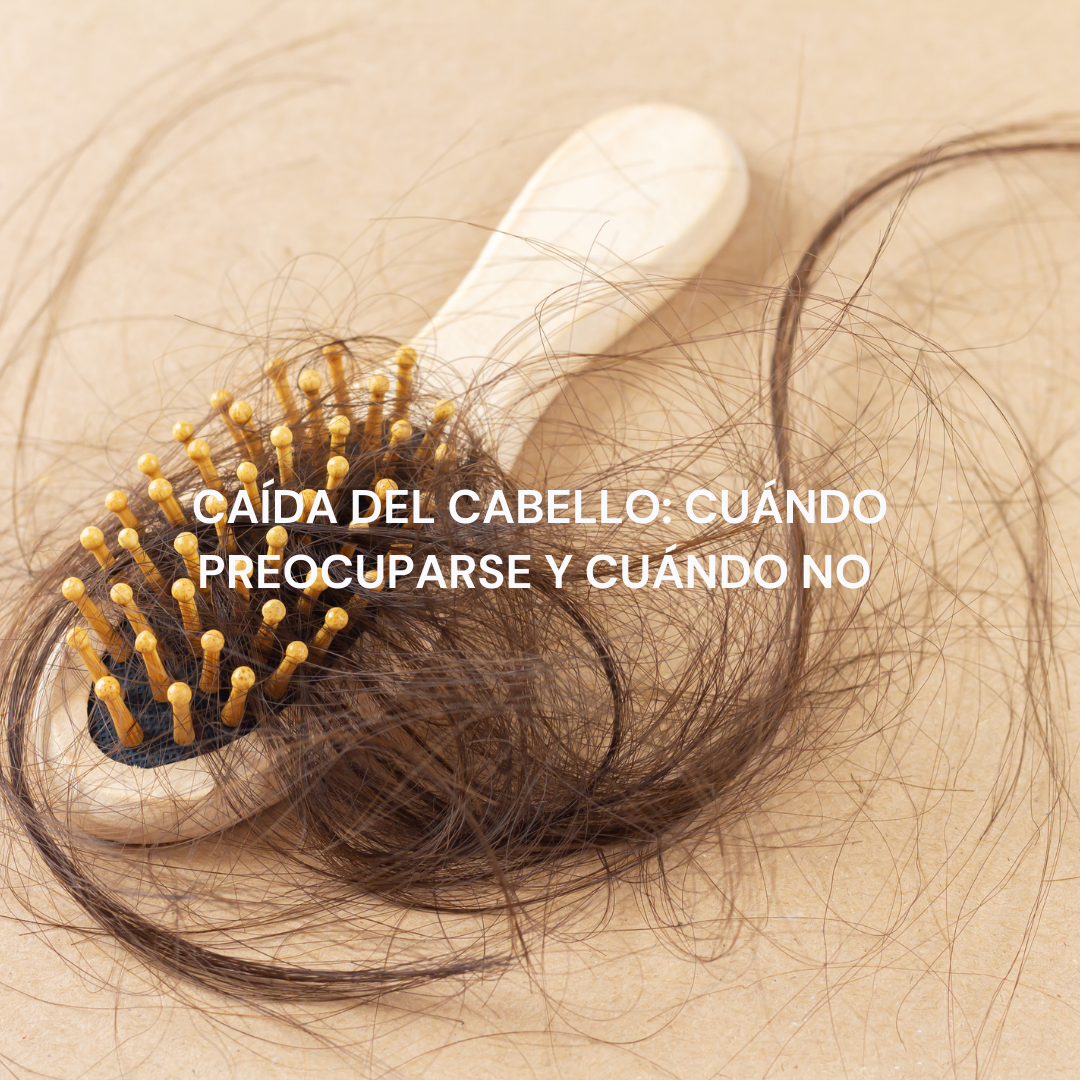 Caída del cabello: cuándo preocuparse y cuándo no