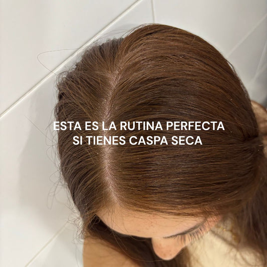 Caspa seca y piel sensible: la rutina que tu cuero cabelludo merece