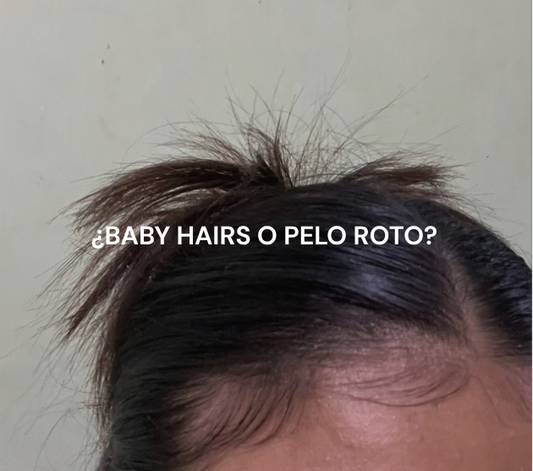 ¿Baby hairs o pelo roto? Aprende a diferenciarlos