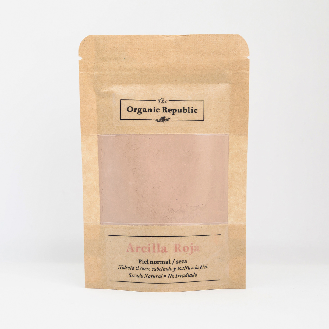 Arcilla Roja revitalizante para pieles secas - The Organic Republic