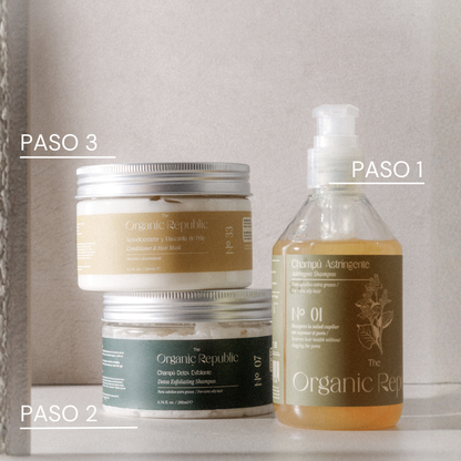 Rutina detox completa para raíces grasas