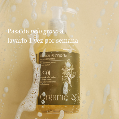 Champú astringente