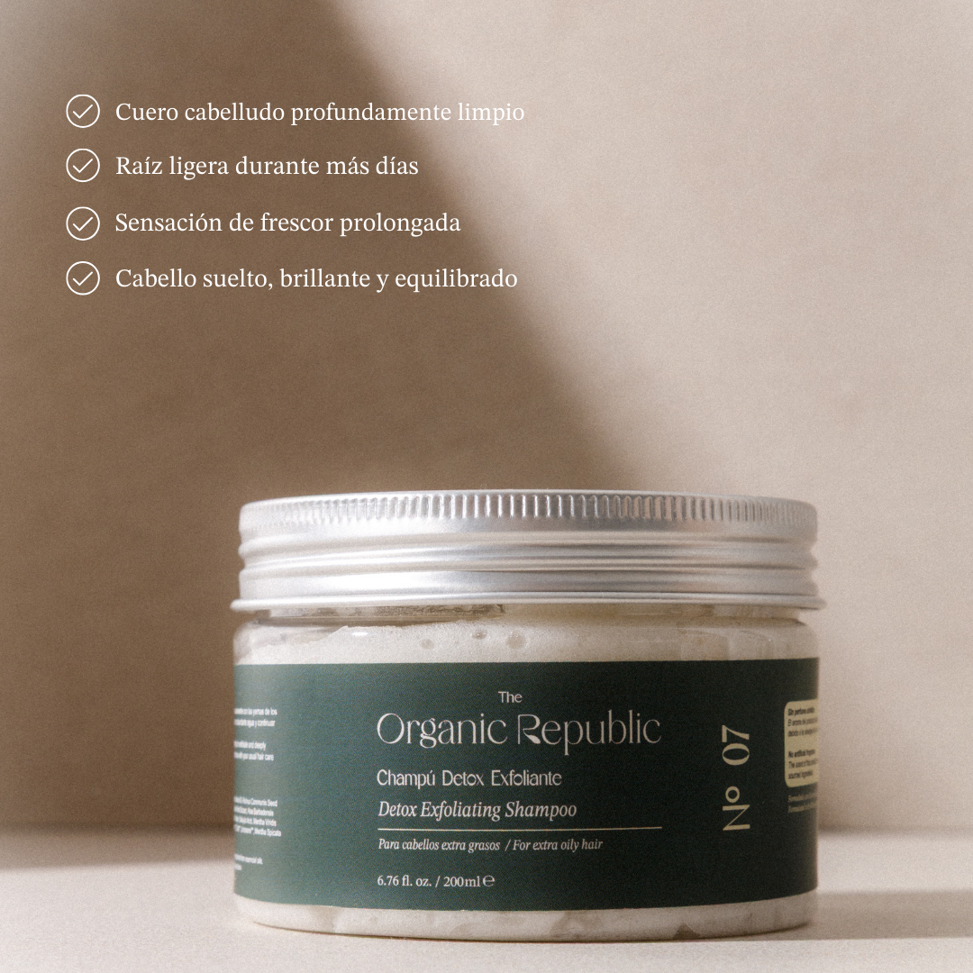 Champú detox exfoliante