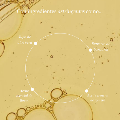 Champú astringente