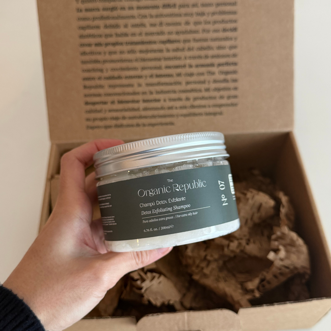 Champú detox exfoliante