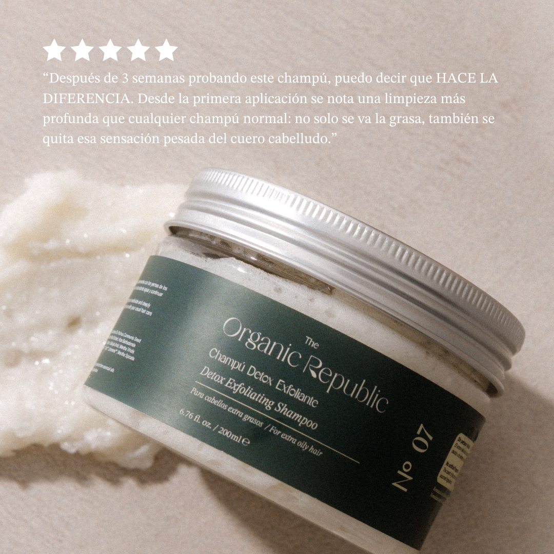 Champú detox exfoliante