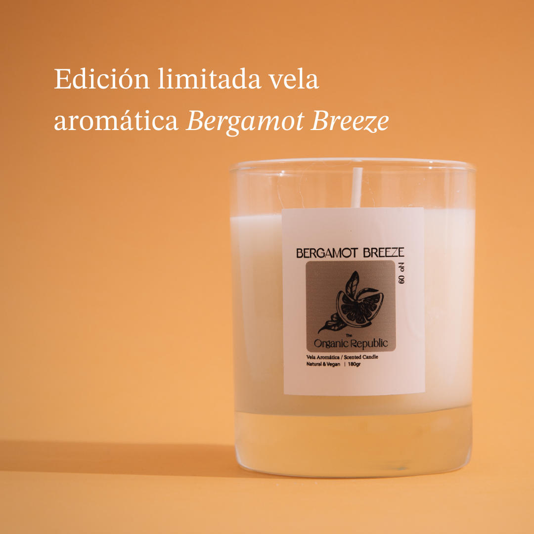 Vela aromática - Bergamota & Verbena