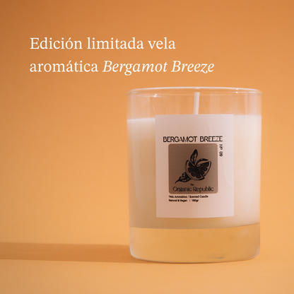 Vela aromática - Bergamota & Verbena