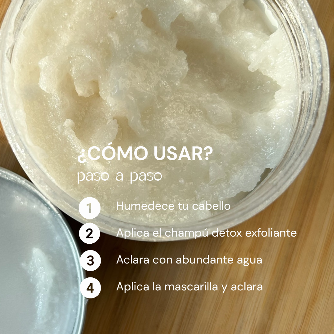 Champú detox exfoliante