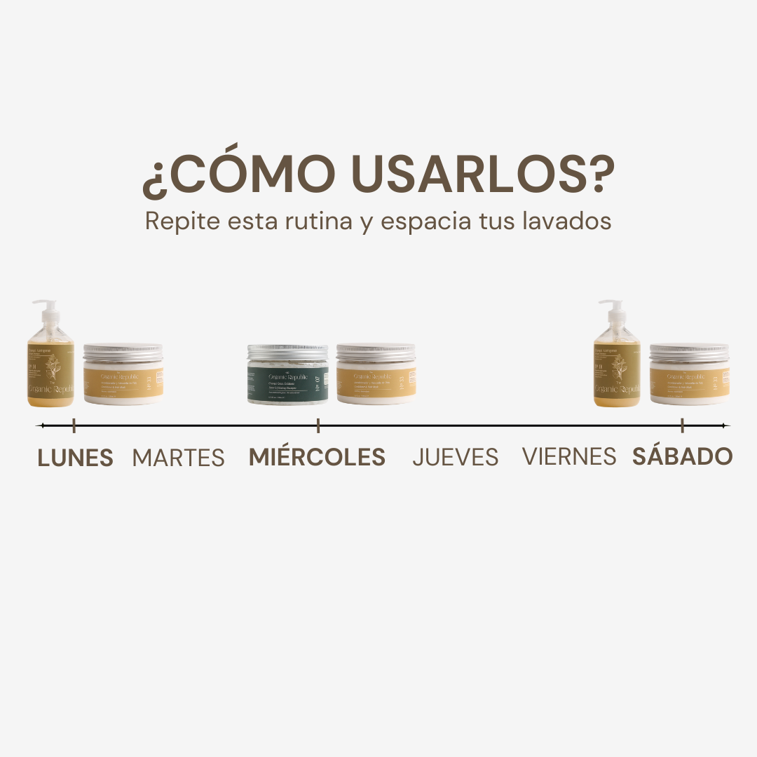 Rutina detox completa para raíces grasas